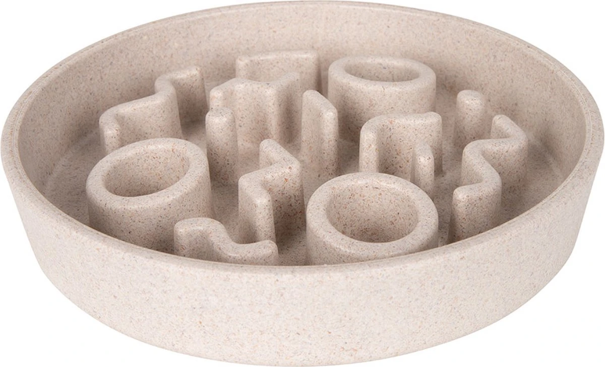 District 70 BAMBOO Slowfeeder - Stijlvolle Anti-schrok Voerbak Voor Katten – Merengue - Ø13 Cm 1 District 70 BAMBOO Slowfeeder - Stijlvolle Anti-schrok Voerbak Voor Katten – Merengue - Ø13 Cm