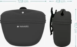Navaris Honden Belongingszakje - Siliconen Voertasje - Set Van 2 - Traktatiezakje Voor Droogvoer En Natvoer - Met Magnetische Sluiting En Clip 9 Navaris Honden Belongingszakje - Siliconen Voertasje - Set Van 2 - Traktatiezakje Voor Droogvoer En Natvoer - Met Magnetische Sluiting En Clip -Dieren Product Winkel 1200x736 6