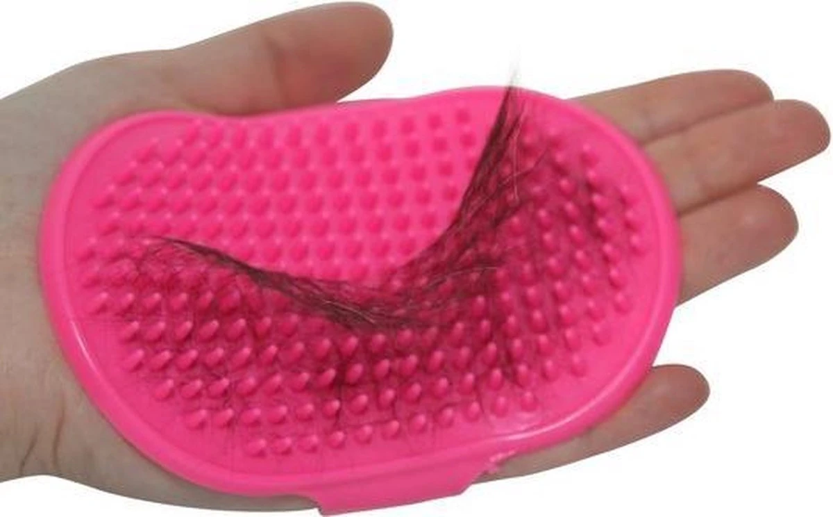 Merkloos Vacht Verzorgingsborstel Voor Hond En Kat (willekeurige Kleur) - Kattenborstel - Hondenborstel - Verstelbaar 1 Merkloos Vacht Verzorgingsborstel Voor Hond En Kat (willekeurige Kleur) - Kattenborstel - Hondenborstel - Verstelbaar