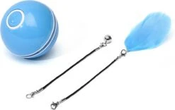 Otiume Elektrische Speelbal - Slimme Interactieve Zelfrollende Bal - Speelgoed Voor Katten - Kattenspeelgoed - Blauw 11 Otiume Elektrische Speelbal - Slimme Interactieve Zelfrollende Bal - Speelgoed Voor Katten - Kattenspeelgoed - Blauw -Dieren Product Winkel 1200x758 2