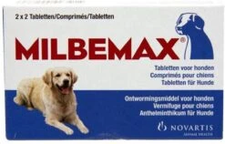 Milbemax Grote Hond 2x2 Tabletten - 1 ST à 2 X 2 TABL -Dieren Product Winkel 1200x769 2