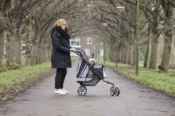 InnoPet All Terrain - Hondenbuggy - Zwart/Zilver - 85x52x96cm 22 InnoPet All Terrain - Hondenbuggy - Zwart/Zilver - 85x52x96cm -Dieren Product Winkel 1200x794 8