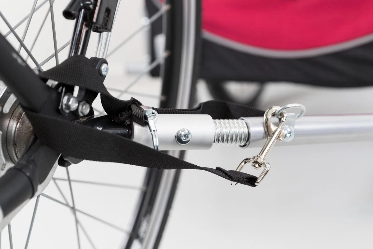 Trixie Hondenfietskar Zwart / Rood - 75X63X68 CM 13 Trixie Hondenfietskar Zwart / Rood - 75X63X68 CM - Afbeelding 13