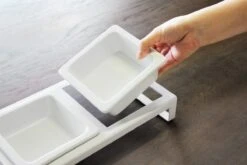 Yamazaki Tower Dierenvoerbakjes - Wit -Dieren Product Winkel 1200x800 18