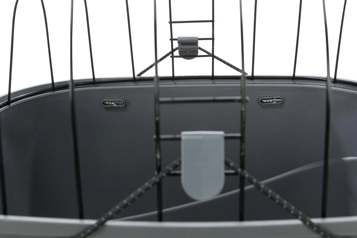 Trixie Fietsmand Voor Bagagedrager Met Draadkoepel Kunststof Grijs (46X36X47 CM) 16 Trixie Fietsmand Voor Bagagedrager Met Draadkoepel Kunststof Grijs (46X36X47 CM) - Afbeelding 16