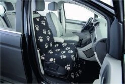 Trixie Autodeken Nylon / Fleece Zwart / Beige - 145X65 CM -Dieren Product Winkel 1200x800 79