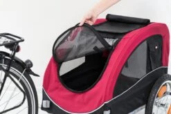 Trixie Hondenfietskar Zwart / Rood - 75X63X68 CM 21 Trixie Hondenfietskar Zwart / Rood - 75X63X68 CM -Dieren Product Winkel 1200x800 98