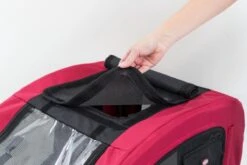 Trixie Hondenfietskar Zwart / Rood - 75X63X68 CM 24 Trixie Hondenfietskar Zwart / Rood - 75X63X68 CM -Dieren Product Winkel 1200x800 99