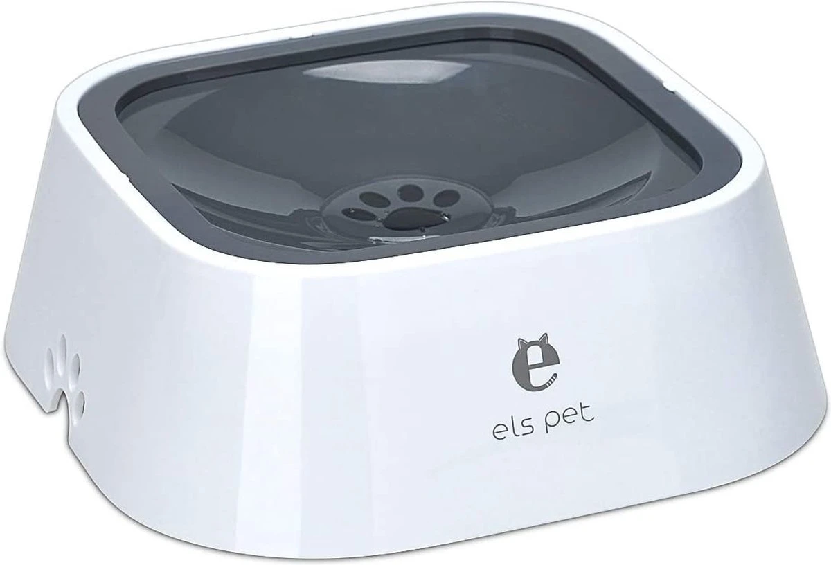 Els Pets Drinkbak Voor Honden - Anti Knoei Drinkbak - 1.5L - Anti Slobberen - Drinkbak Voor In De Auto - Road Refresher - Grijs 1 Els Pets Drinkbak Voor Honden - Anti Knoei Drinkbak - 1.5L - Anti Slobberen - Drinkbak Voor In De Auto - Road Refresher - Grijs