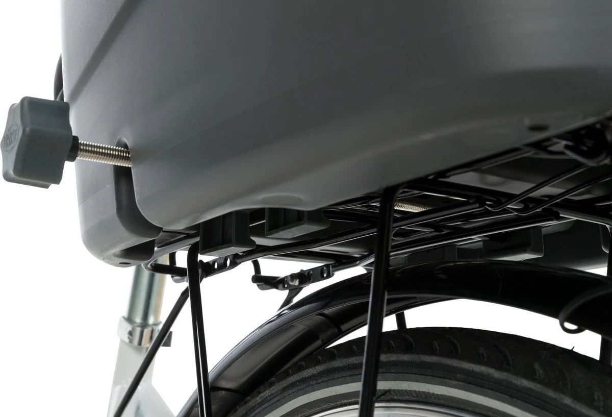 Trixie Fietsmand Voor Bagagedrager Met Draadkoepel Kunststof Grijs (46X36X47 CM) 18 Trixie Fietsmand Voor Bagagedrager Met Draadkoepel Kunststof Grijs (46X36X47 CM) - Afbeelding 18