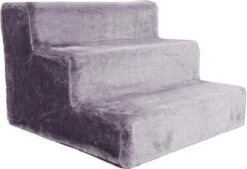 Flamingo Hondentrap Easy Step - Grijs - 43 X 41 X 29 Cm