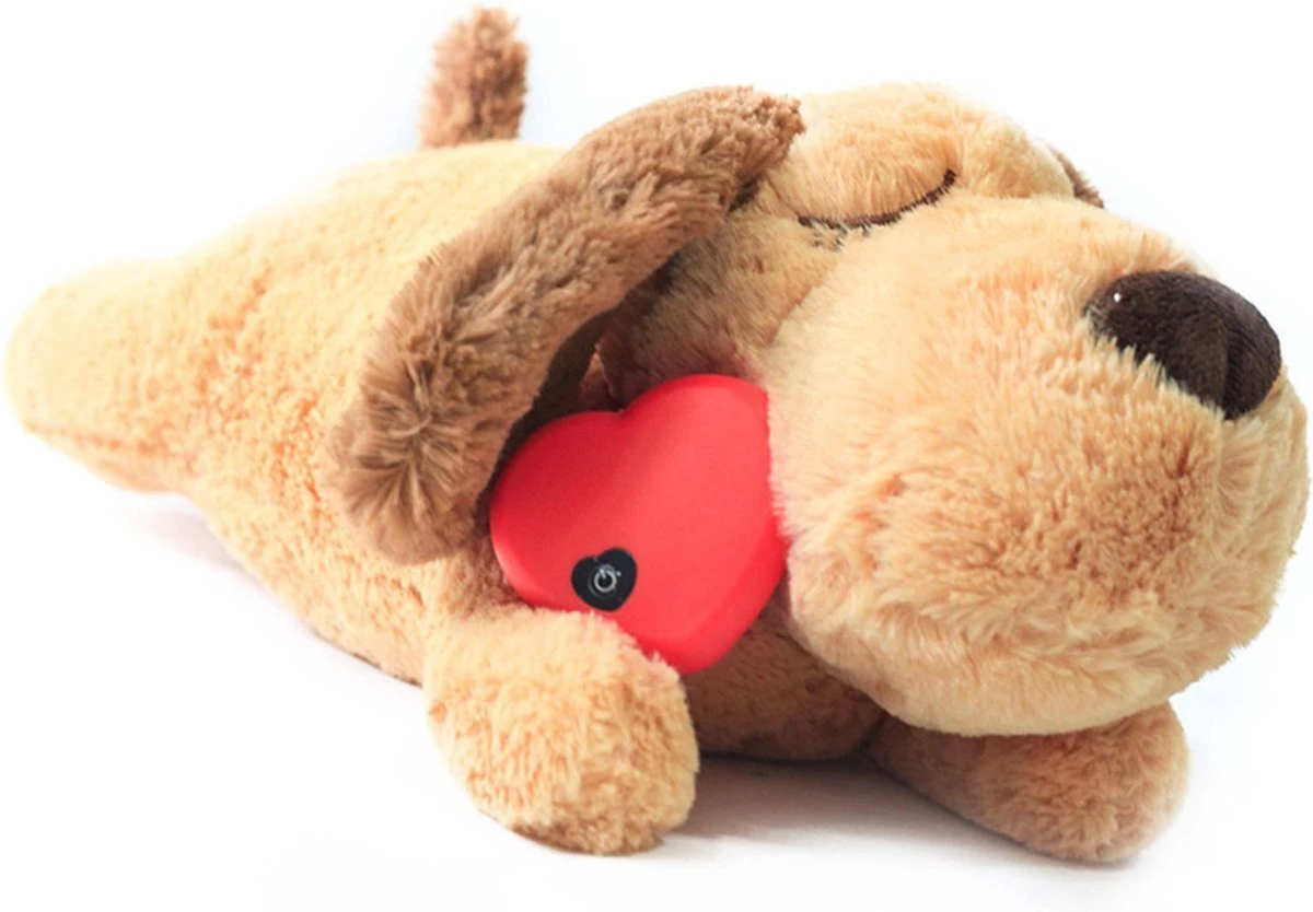 Knuffel Met Hartslag 2023 Voor Puppy's - Zacht Speelgoed - Hondenknuffel Met Hartslag - Wonderknuffel Snuggle Puppy - Knuffel Hond 3 Knuffel Met Hartslag 2023 Voor Puppy's - Zacht Speelgoed - Hondenknuffel Met Hartslag - Wonderknuffel Snuggle Puppy - Knuffel Hond - Afbeelding 3