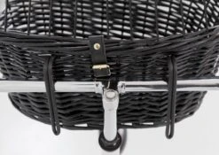 Trixie Wilgen Fietsmand Voorop Zwart Met Kussen En Kap - 50X41X35 CM -Dieren Product Winkel 1200x848 5
