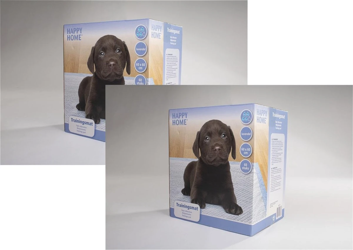Happy Home Trainingsmat Lavendel - Zindelijkstraining - 2 X 60 Stuks - 60X60 Cm 4 Happy Home Trainingsmat Lavendel - Zindelijkstraining - 2 X 60 Stuks - 60X60 Cm - Afbeelding 4