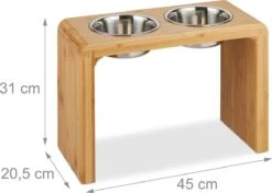 Relaxdays Voerbak Hond Met Standaard - Dubbel - Hondenvoerbak - 2 Eetbakken - Verhoogd -Dieren Product Winkel 1200x854 10