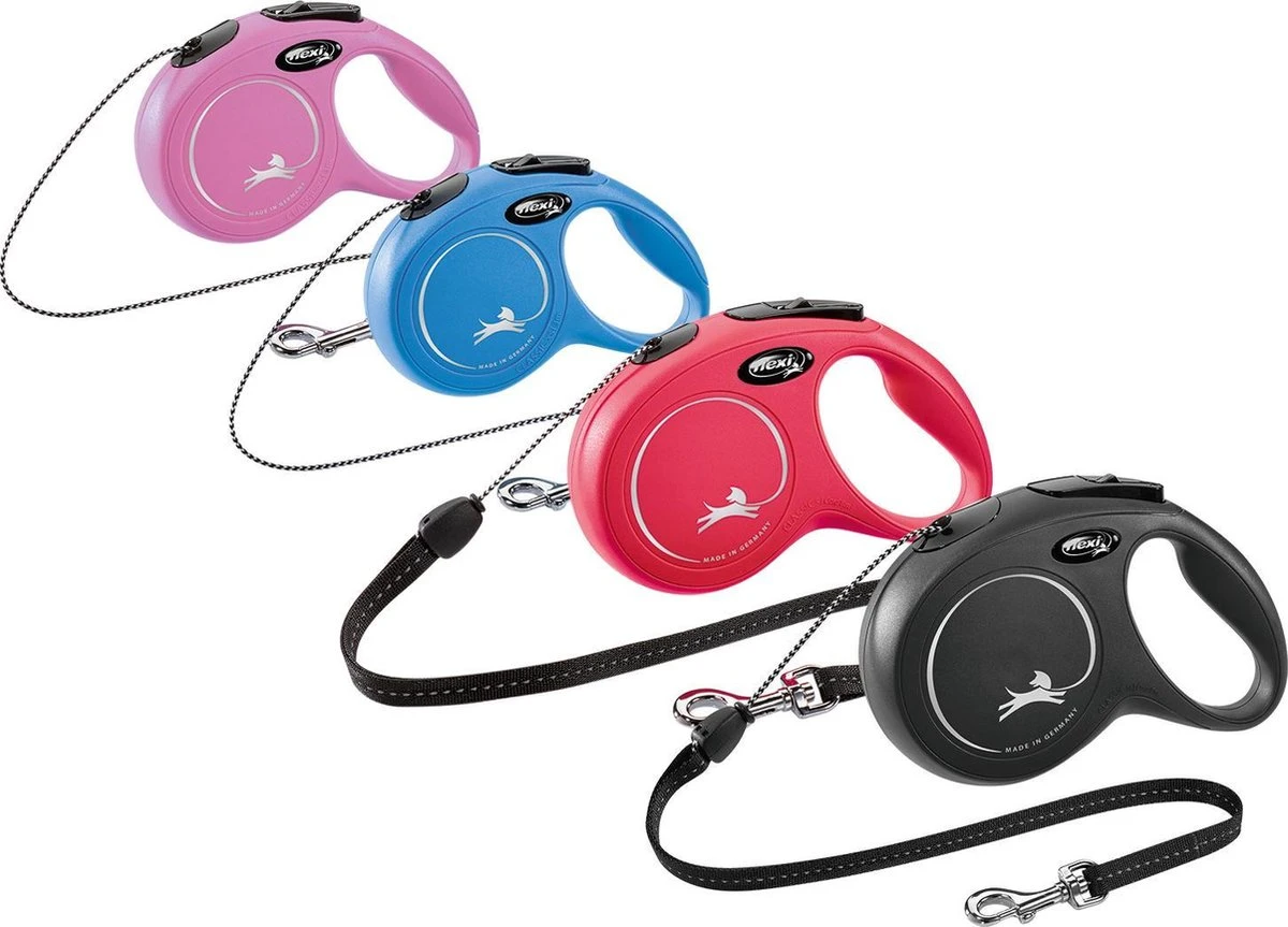 Flexi New Classic Koord - Hondenriem - Rood - S - 8 M - (<12 Kg) 15 Flexi New Classic Koord - Hondenriem - Rood - S - 8 M - (<12 Kg) - Afbeelding 15