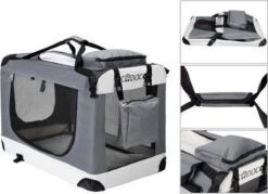 Cadoca Hondentransportbox Opvouwbaar - Maat M 13 Cadoca Hondentransportbox Opvouwbaar - Maat M -Dieren Product Winkel 1200x872 16