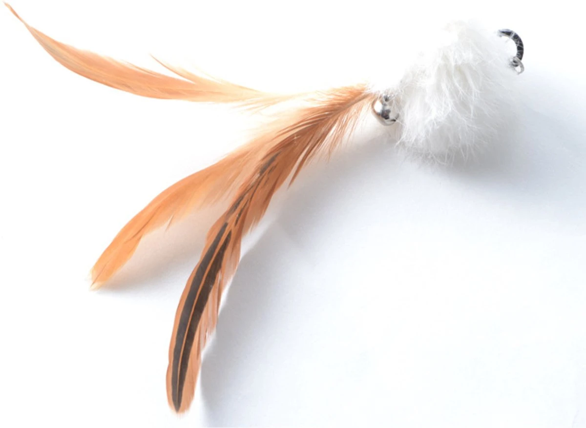 FUZLY - Kattenspeelgoed - Hengel Met Veer - Hengel Met 5 Opzetstukjes - Kattenspeeltjes - Bewegend Kattenspeelgoed- Kattenspeeltjes Intelligentie - Kattenhengel - Kattenspeeltje Interactief 7 FUZLY - Kattenspeelgoed - Hengel Met Veer - Hengel Met 5 Opzetstukjes - Kattenspeeltjes - Bewegend Kattenspeelgoed- Kattenspeeltjes Intelligentie - Kattenhengel - Kattenspeeltje Interactief - Afbeelding 7