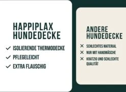 Happilax Fluffy Hondendeken Voor Auto & Bank, Wasbare Hondenmat Voor Op Reis, Grijs, L -Dieren Product Winkel 1200x880 9