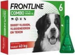 Frontline Combo - XL: Van 40 Tot 60 Kg - Anti Vlooienmiddel En Tekenmiddel - Hond - 6 Pipetten -Dieren Product Winkel 1200x882 11
