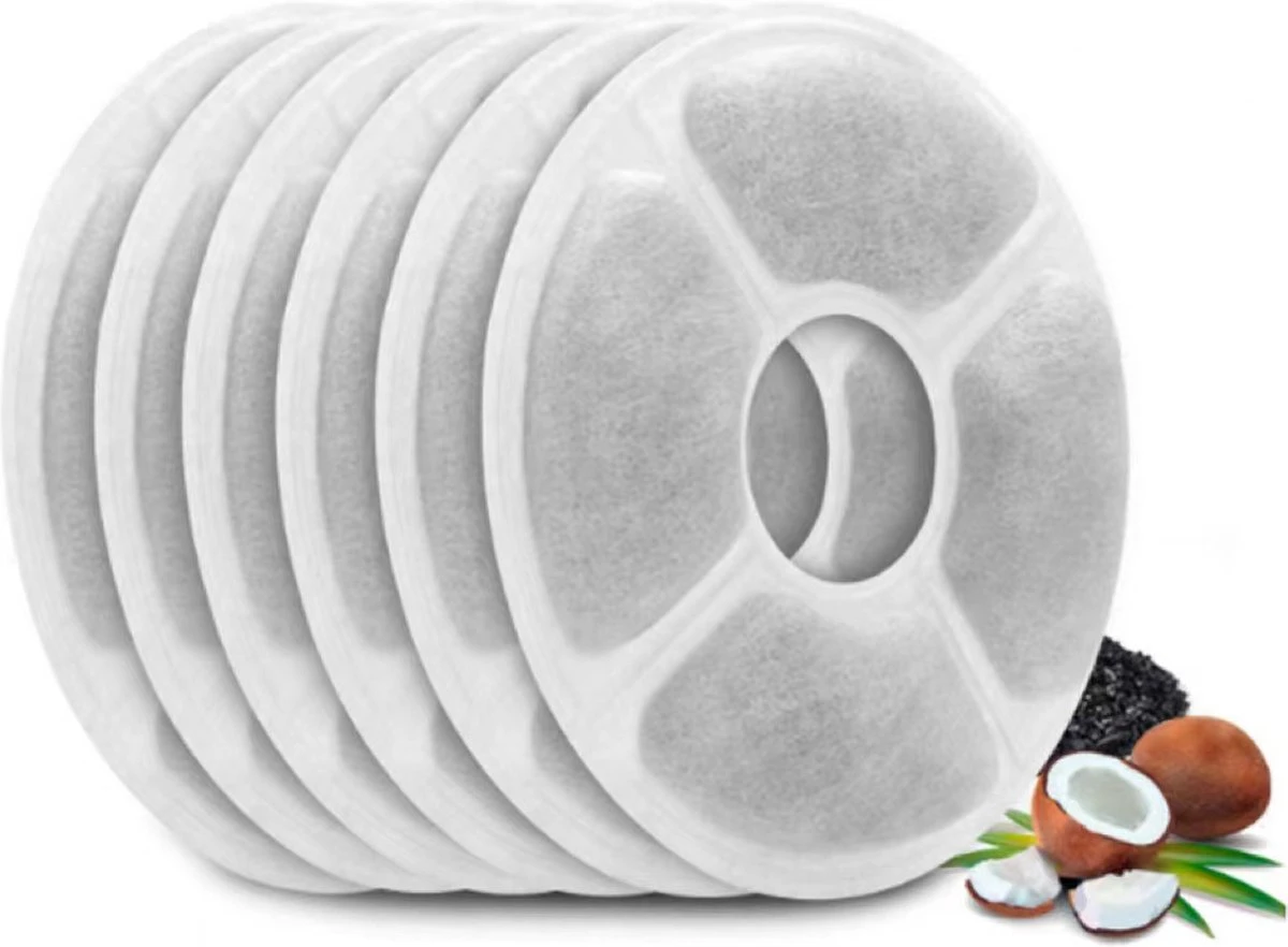 Merkloos Drinkfontein Filters - Drinkbak Hond - Drinkbak Kat - Waterfontein Huisdier - Able & Borret 1 Merkloos Drinkfontein Filters - Drinkbak Hond - Drinkbak Kat - Waterfontein Huisdier - Able & Borret