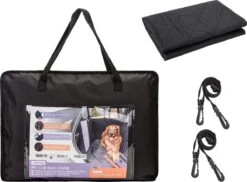 Nobleza 41QJL - Hondendeken Auto - Achterbank - Kofferbak - 147x137 Cm - Zwart -Dieren Product Winkel 1200x885 2