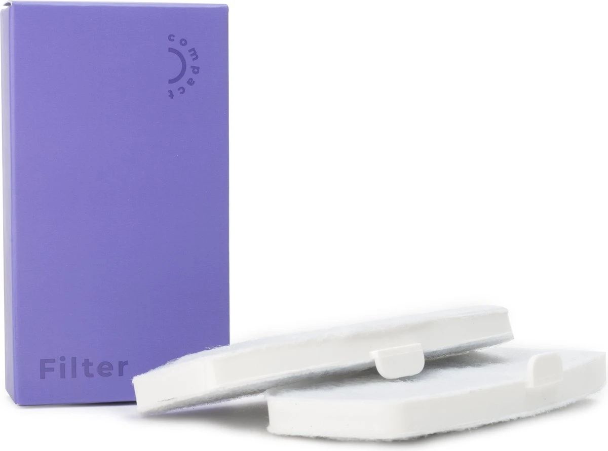 Pettadore Filter Compact - Filters Navulling - Smart Drinkfontein - 2 Stuks 1 Pettadore Filter Compact - Filters Navulling - Smart Drinkfontein - 2 Stuks