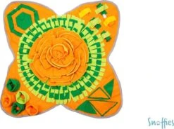 SNUFFIES® Snuffelmat Belle 60x50cm – Snuffelmat – Snuffelmatten - Honden Speelgoed - Honden Speelgoed Intelligentie - Snuffelmat Hond - Snuffelmatten – Hersenwerk – Honden Speeltjes – Puppy - Puppy Speelgoed - Honden Denkspelletjes
