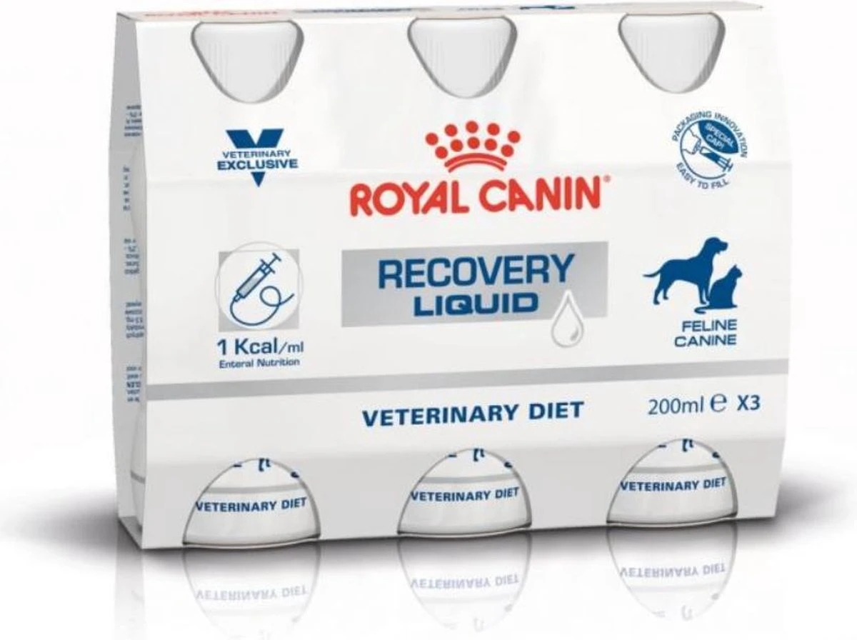 Royal Canin Recovery Liquid Hond Kat 3 X 200 Ml 1 Royal Canin Recovery Liquid Hond Kat 3 X 200 Ml