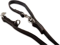 Multifunctionele Hondenriem - 220cm - Zwart - Leren Hondenriem - 100% Volnerfleer - Hondenriem Leer - Leiband Hond -Dieren Product Winkel 1200x899 11