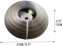 Magic Organ Cat Scratching Board Speelgoed |Magic Krab Karton Krabmat Voor Katten Design Krabkarton Voor Katten 2in 1 Met Speelgoed Balletje- Kattenspeeltjes - Alternatief Voor De Katten Krabpaal - Kattenspeelgoed -TikTok - TikTok Made Me Buy It -Dieren Product Winkel 1200x899 2