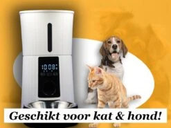 Merkloos Automatische Voerbak Kat En Hond 4L – Voerautomaat - Voerdispenser Huisdier – Smart Automatic Pet Feeder – Met Voicerecorder - Wit 18 Merkloos Automatische Voerbak Kat En Hond 4L – Voerautomaat - Voerdispenser Huisdier – Smart Automatic Pet Feeder – Met Voicerecorder - Wit -Dieren Product Winkel 1200x899 20