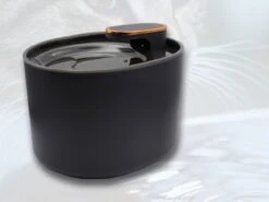 Merkloos Drinkfontein Kat En Hond - Pet Water Dispenser - 3L - DonkerBlauw