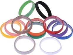 Merkloos Puppy & Kitten Identificatie Bandjes - Riempjes - Halsbandjes - 12 Stuks