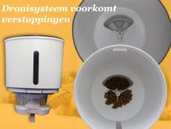Merkloos Automatische Voerbak Kat En Hond 4L – Voerautomaat - Voerdispenser Huisdier – Smart Automatic Pet Feeder – Met Voicerecorder - Wit 13 Merkloos Automatische Voerbak Kat En Hond 4L – Voerautomaat - Voerdispenser Huisdier – Smart Automatic Pet Feeder – Met Voicerecorder - Wit -Dieren Product Winkel 1200x903 6