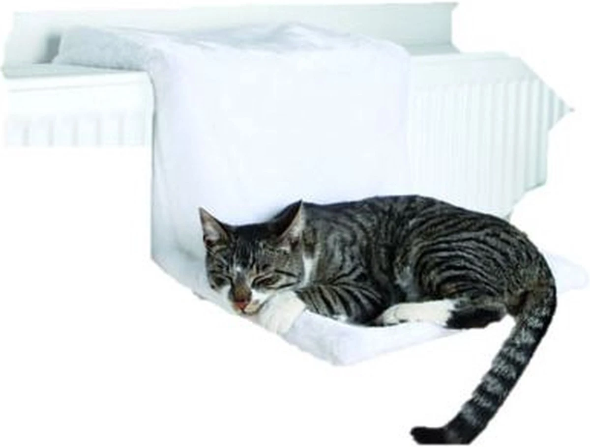 Trixie Katten Hangmat Voor De Radiator Wolwit 7 Trixie Katten Hangmat Voor De Radiator Wolwit - Afbeelding 7