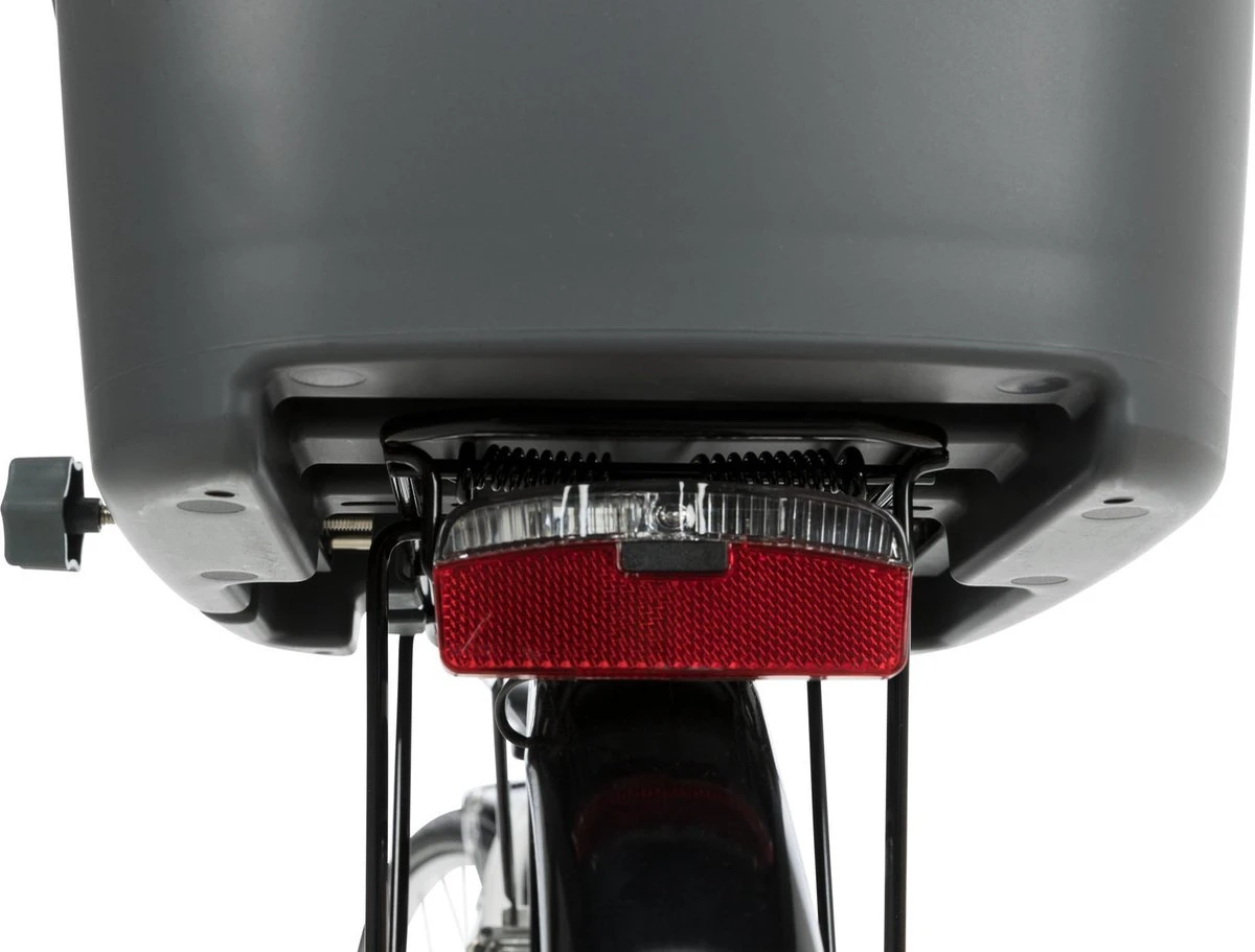 Trixie Fietsmand Voor Bagagedrager Met Draadkoepel Kunststof Grijs (46X36X47 CM) 17 Trixie Fietsmand Voor Bagagedrager Met Draadkoepel Kunststof Grijs (46X36X47 CM) - Afbeelding 17