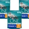 Purina One Bifensis Senior 7+ Rijk Aan Kip En Volkoren Granen - 800g X 3