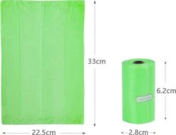 Nobleza 48QIC - Poepzakjes - 450 Stuks - Afbreekbare Hondenpoepzakjes Met Dispenser - 30 Rollen -Dieren Product Winkel 1200x923 5