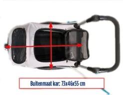 Trixie Hondenfietskar Opvouwbaar Grijs 90 X 63 X 95 Cm -Dieren Product Winkel 1200x924 4