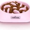 Nobleza H8P - Anti Schrok Voerbak - 20x20x4.5cm - Roze