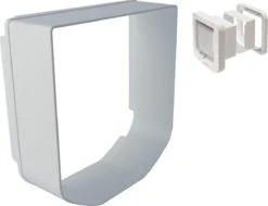SureFlap Tunnelverlenging - Kattenluik - Wit - M - 14 X 12 Cm