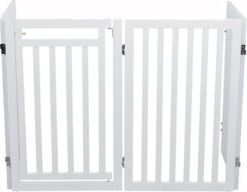 Trixie Hondenhek Met Deur Wit - 60-160 X 81 CM -Dieren Product Winkel 1200x931 4