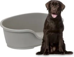 Flamingo - Hondenmand Domus - Grijs - 110 X 74 X 30 Cm -Dieren Product Winkel 1200x931 6