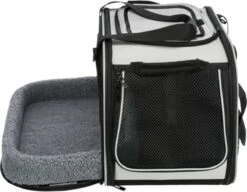 TRIXIE Huisdierenwoon- En Transporttas Valery Zwart En Grijs -Dieren Product Winkel 1200x933 14