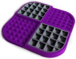 Lickimat Slomo - Slowfeeder Voor Kat En Kleine Hond - Tegen Schrokken - Paars