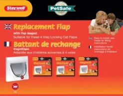 Petsafe Staywell Vervangingsklep Met Magneet - Kattenluik -Dieren Product Winkel 1200x938