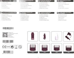 Nobleza Dieren Tondeuse Set - 4 Opzetkammen - Draadloos - Voor Huisdieren Katten & Honden 15 Nobleza Dieren Tondeuse Set - 4 Opzetkammen - Draadloos - Voor Huisdieren Katten & Honden -Dieren Product Winkel 1200x943 1