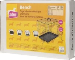 Adori Hondenbench - Zwart - XS - 47 X 30 X 37 Cm -Dieren Product Winkel 1200x952 5