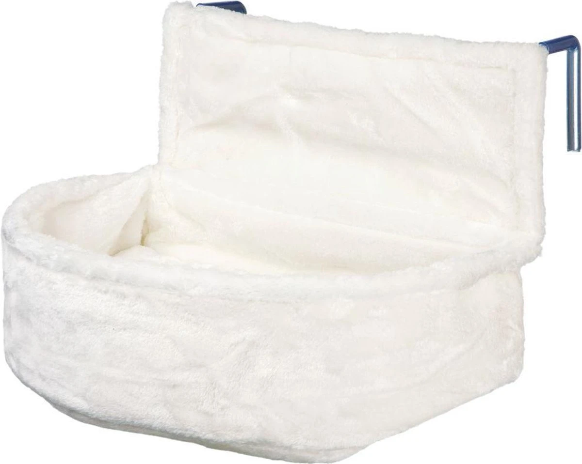 Trixie - Radiatorhangmat Relax - Pluche - Wit - 45X13X33 Cm 1 Trixie - Radiatorhangmat Relax - Pluche - Wit - 45X13X33 Cm